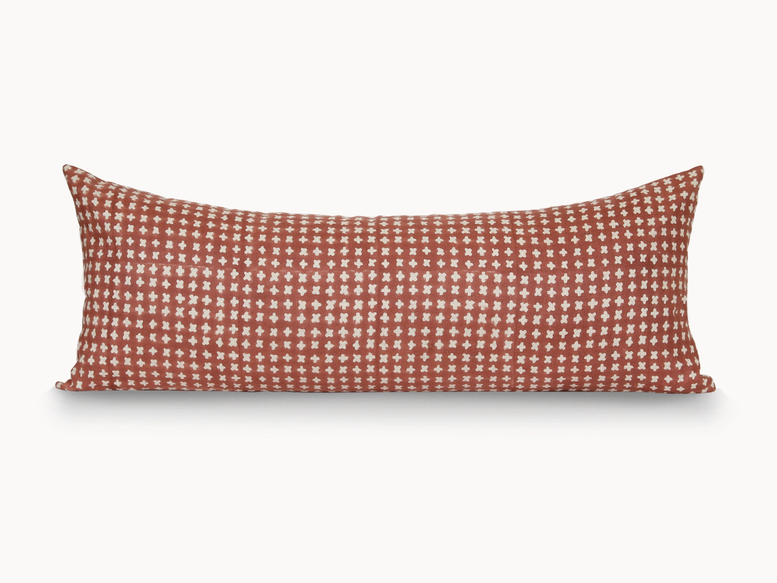 Havana, Brick Linen Extra Large Pillow